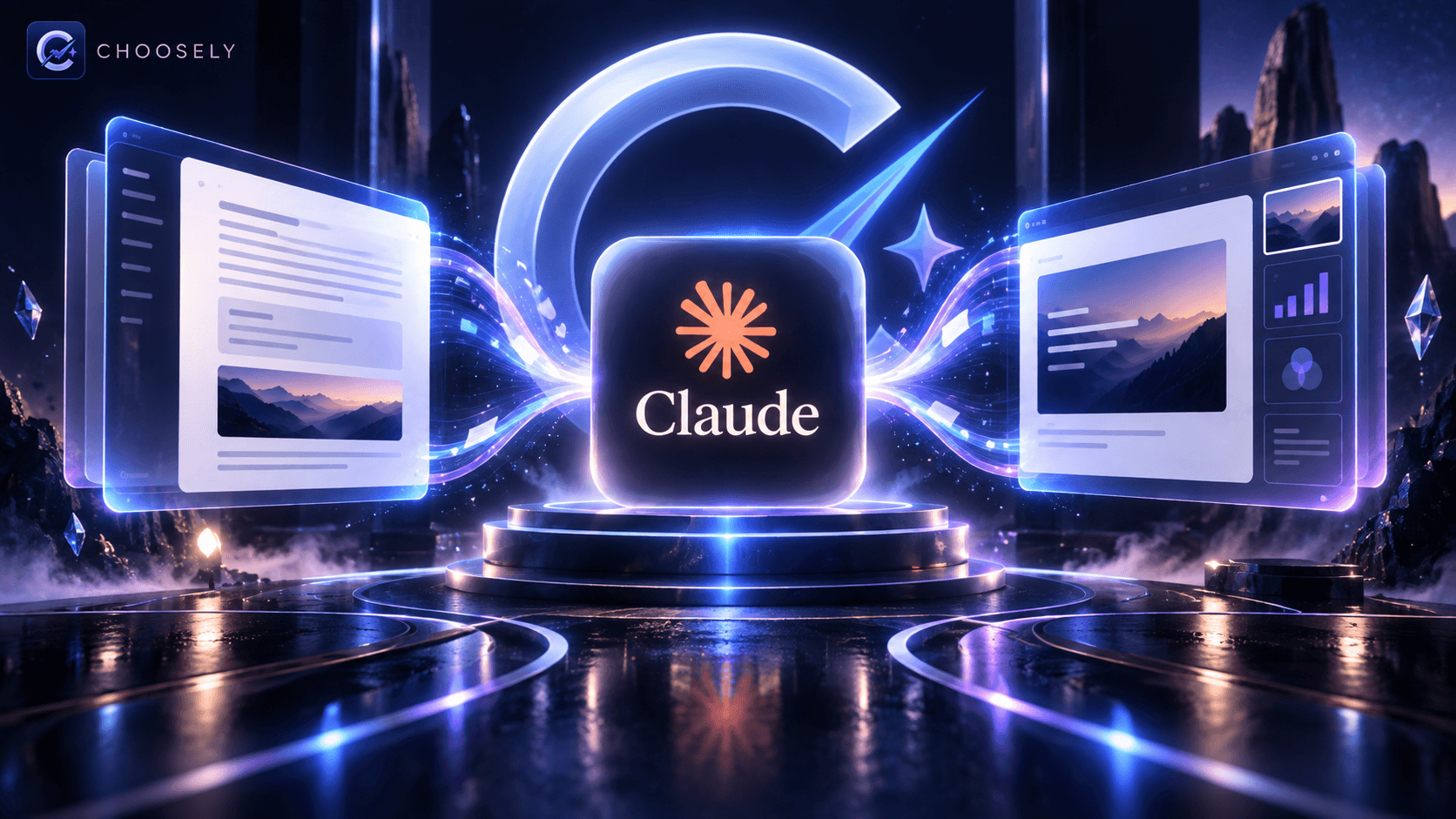 Claude at the center of a unified workspace connecting Claude Docs and Claude Slides